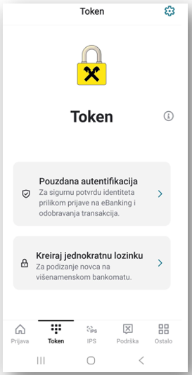 Token - Pouzdana autentifikacija