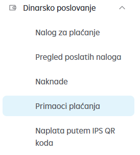primaoci plaćanja
